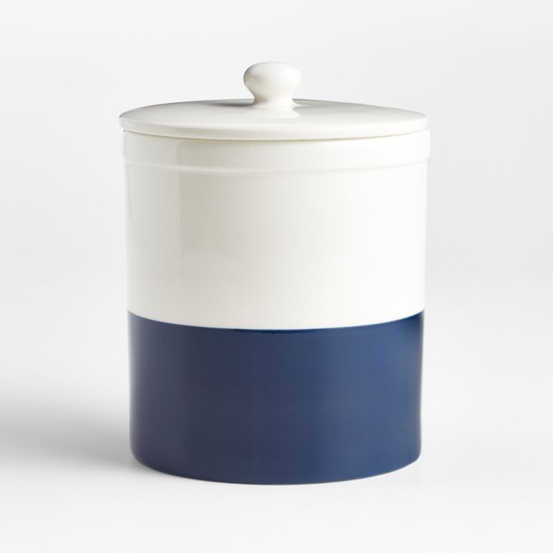 Maeve Large Dipped Canister + Reviews | Crate & Barrel added by Where The Heart Is Designs