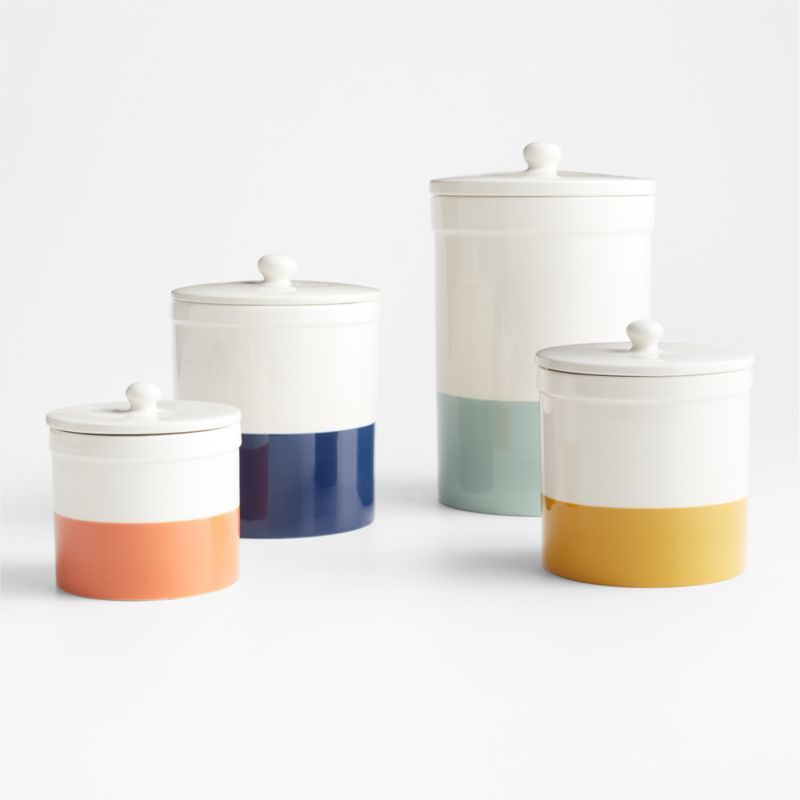 Maeve Complete Canister Set + Reviews | Crate & Barrel added by Hillary Giampietro