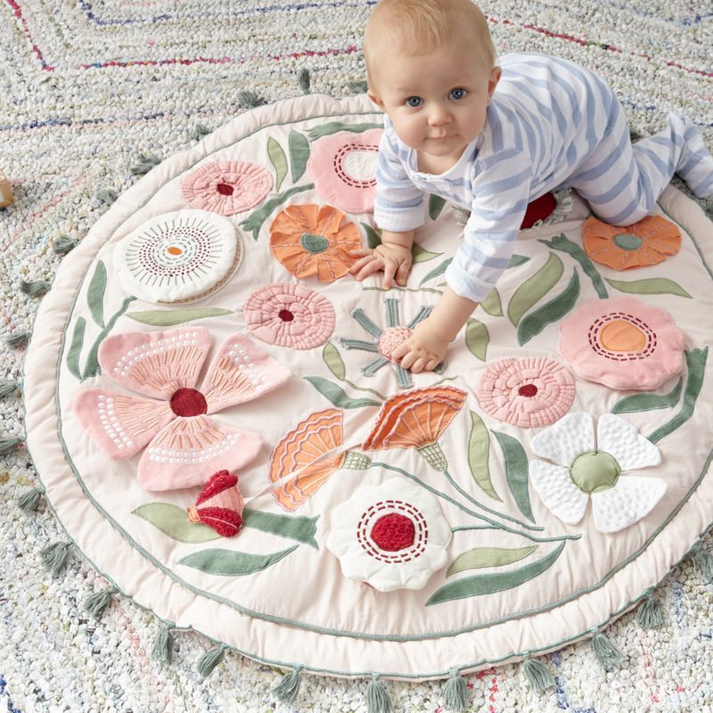 Floral Garden Baby Activity Play Mat added by Spoak Member