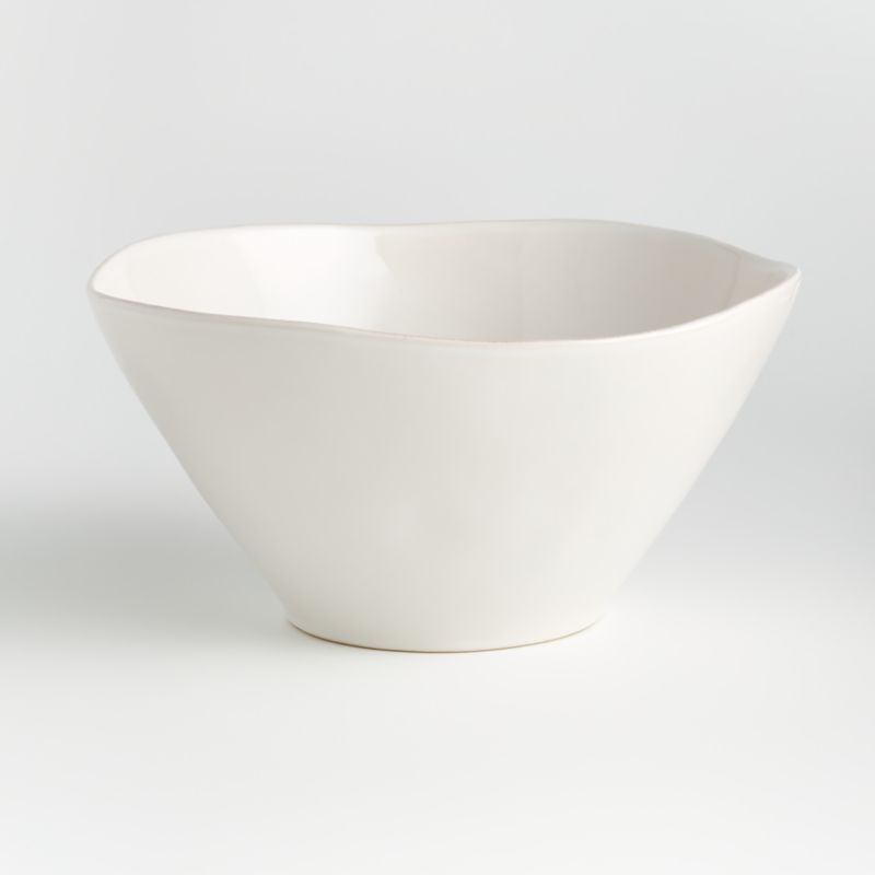 Marin White Small Stoneware Serving Bowl added by Spoak Member