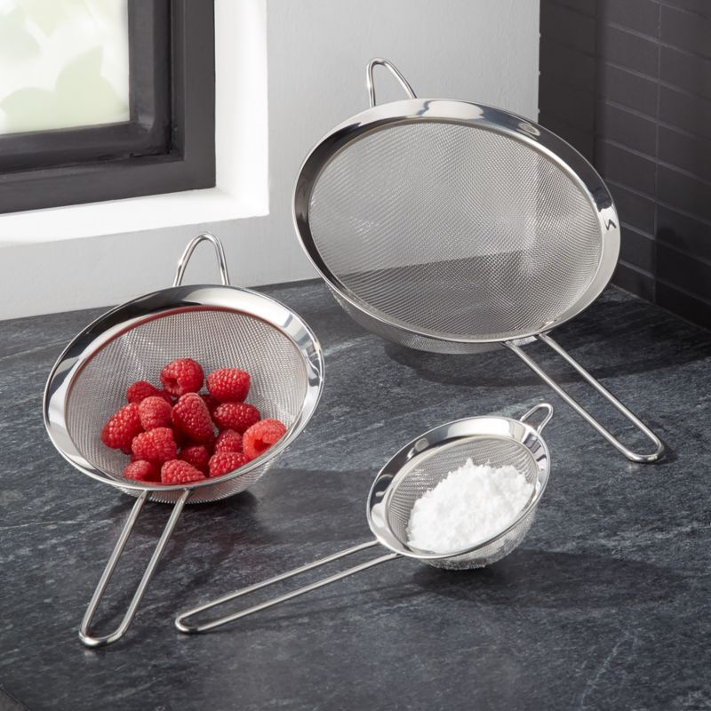 Stainless Steel Strainer-Sifter, Set of 3 added by Spoak Member