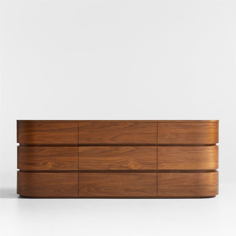 Milano Natural Walnut Wood 9-Drawer Dresser added by Spoak Member