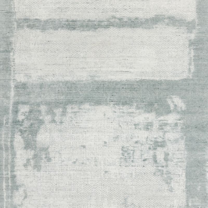 Milano Wool and Viscose Hand-Knotted Turquoise Blue Area Rug 9'x12' added by Spoak Member