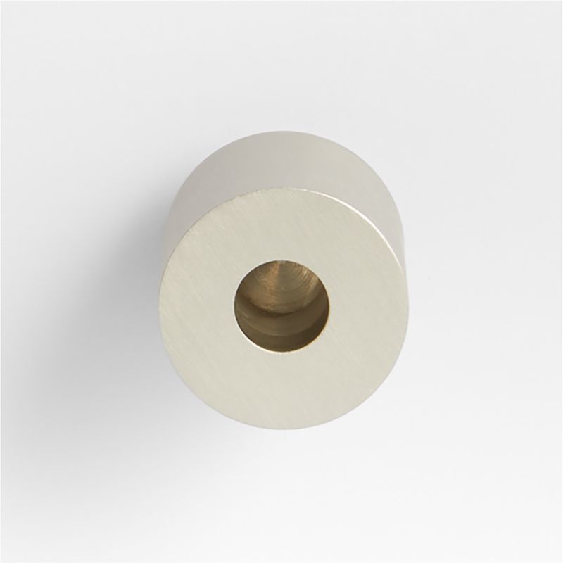 Modern Flat-End Pedestal Brushed Nickel Cabinet Knob added by Spoak Member