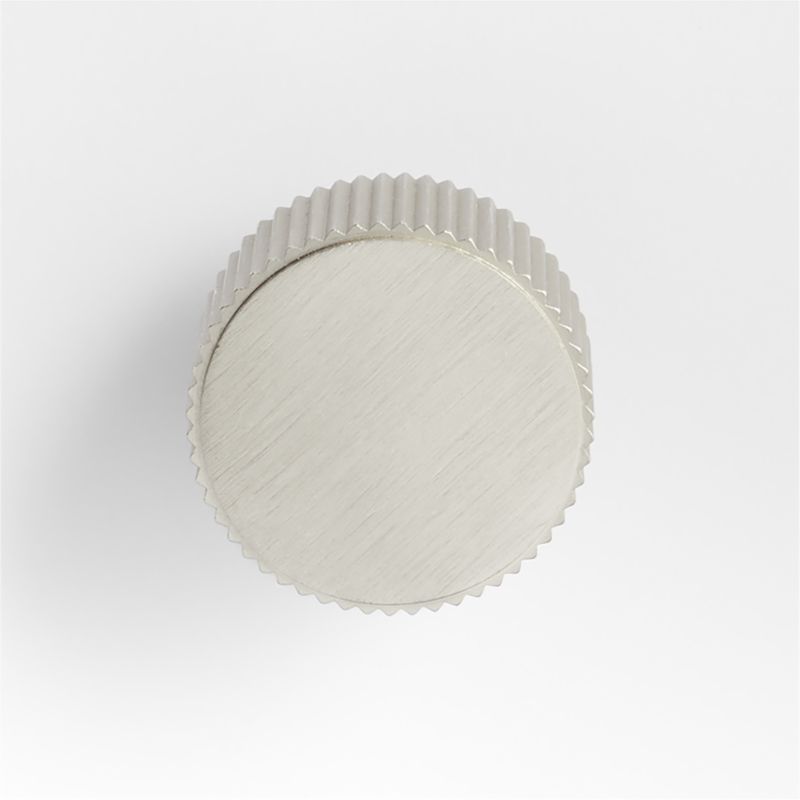 Modern Fluted Brushed Nickel Cabinet Knob added by Spoak Member