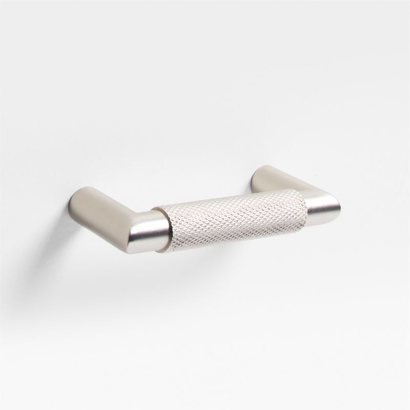 Modern Knurled 3" Brushed Nickel Cabinet Pull added by Spoak Member