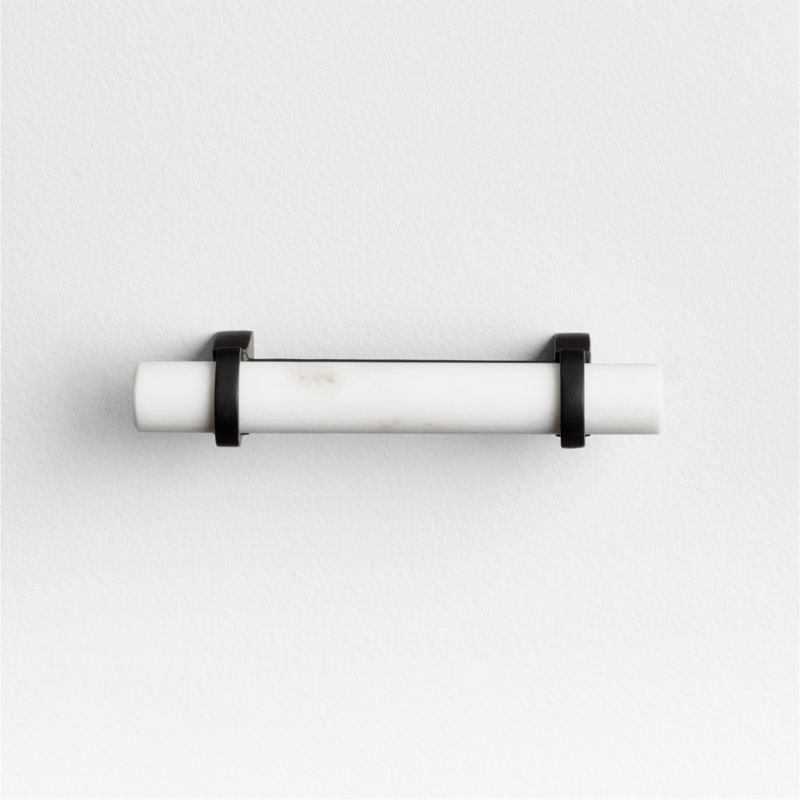 Modern Marble Black Cabinet Drawer Bar Pull 3" added by Spoak Member