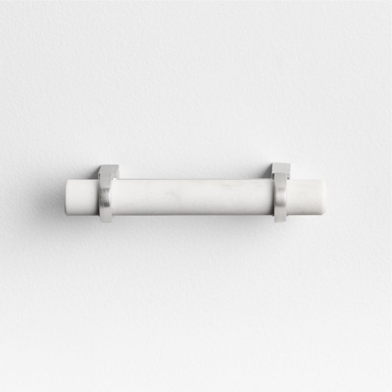 Modern Marble Silver Cabinet Drawer Bar Pull 3" added by Spoak Member