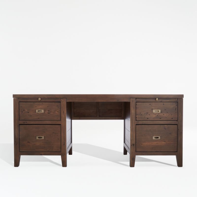 Morris 72" Chocolate Brown Executive Desk added by Spoak Member