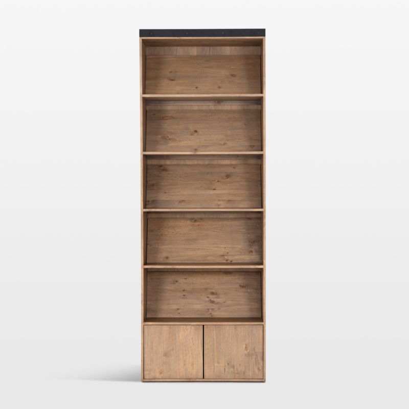 Natasha Solid Pine Wood Bookcase with Shelves added by Spoak Member