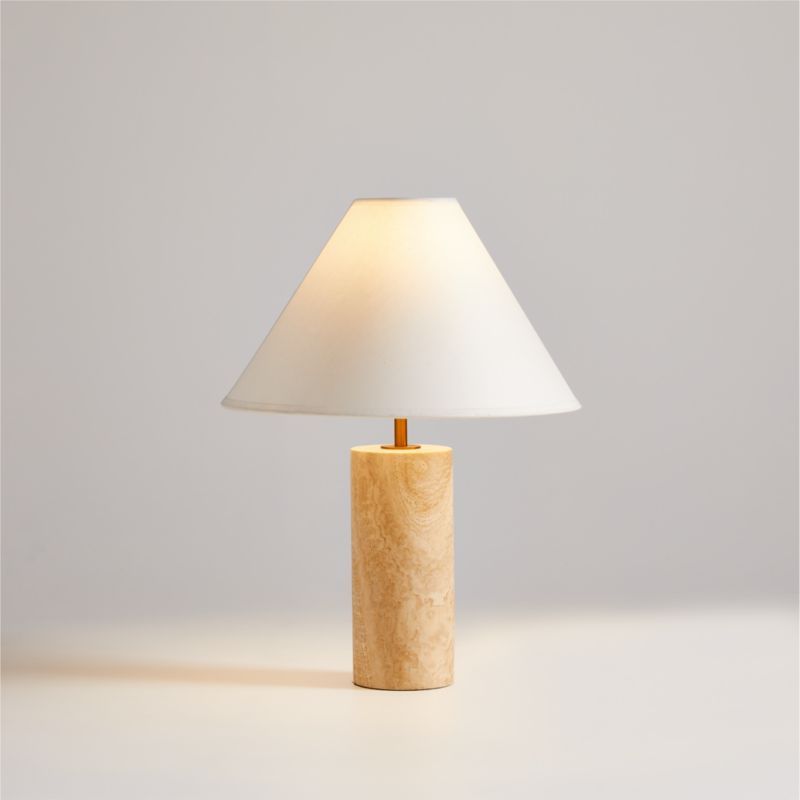 Navagio Travertine Table Lamp 18.5" added by Spoak Member