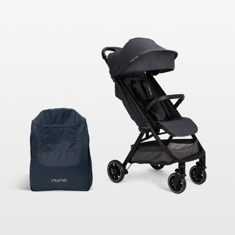 Nuna ® TRVL ™ Ocean Dark Blue Compact Travel Baby Stroller added by Spoak Member