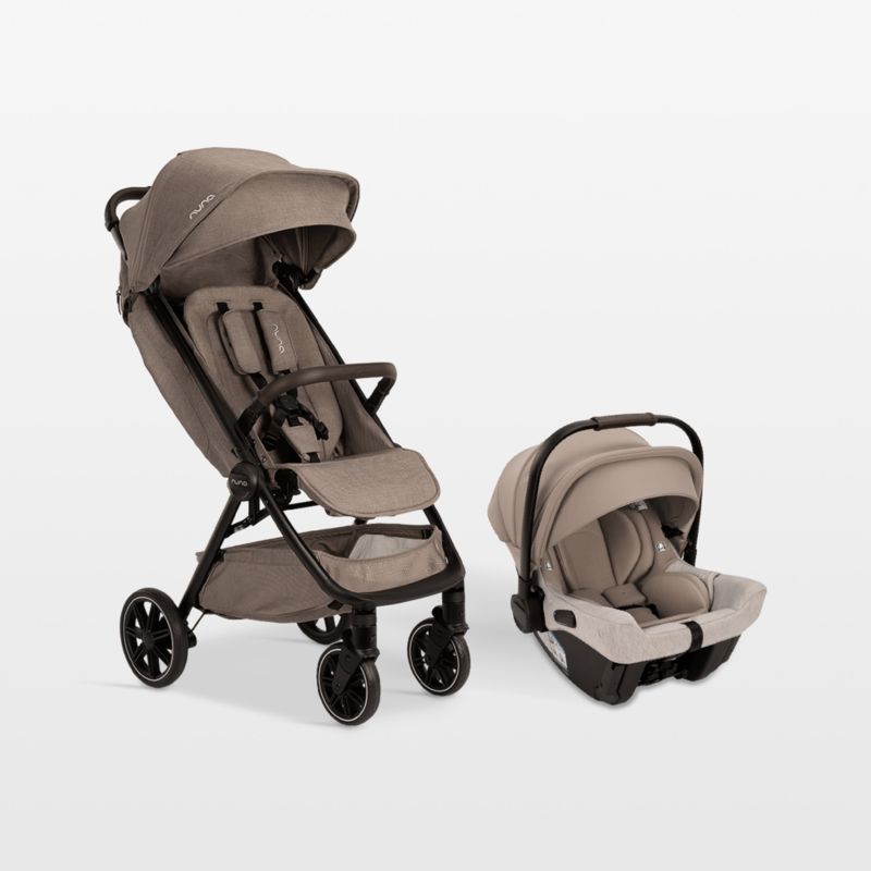 Nuna ® PIPA ™ Urbn Cedar Brown Baseless Baby Car Seat + TRVL LX ™ Stroller Next Travel System added by Spoak Member