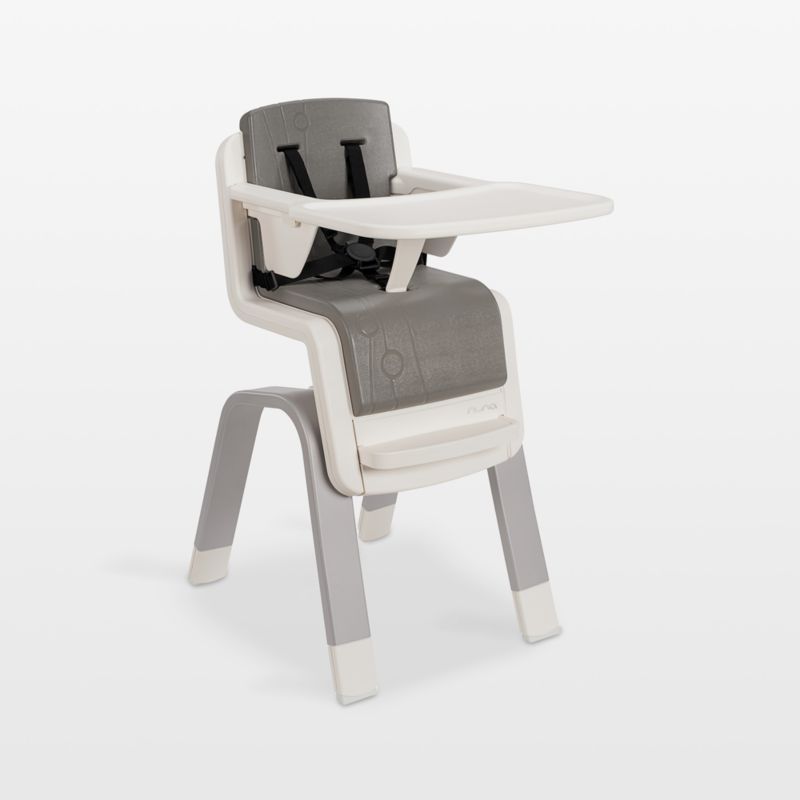 Nuna ® ZAAZ ™ Frost White and Grey Plastic Baby High Chair added by Spoak Member