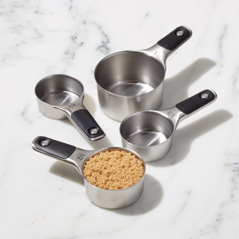 OXO ® Stainless Steel Magnetic Measuring Cups, Set of 4 added by Spoak Member