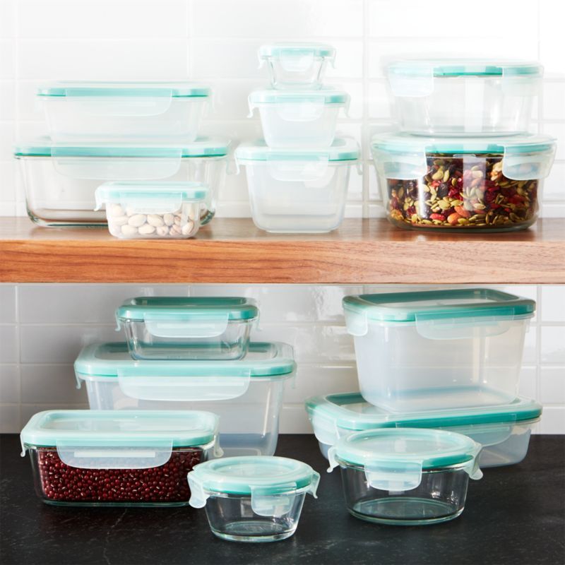OXO ® Snap 30-Piece Glass/Plastic Food Storage Container Set added by Spoak Member