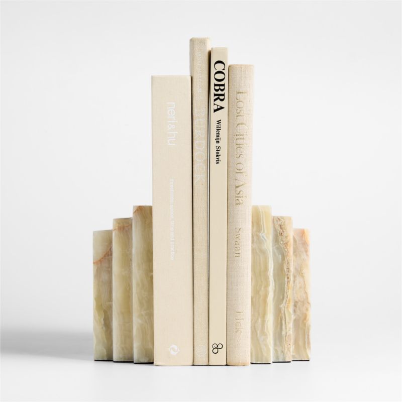 Oia Green Onyx Bookends, Set of 2 added by Spoak Member