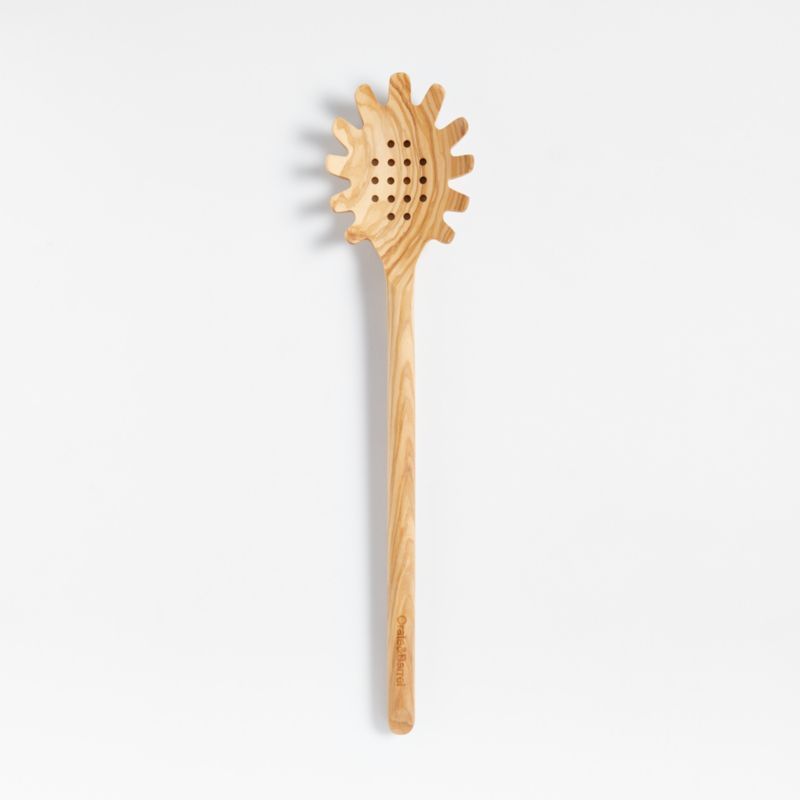 Crate & Barrel Olivewood Pasta Spoon added by Spoak Member