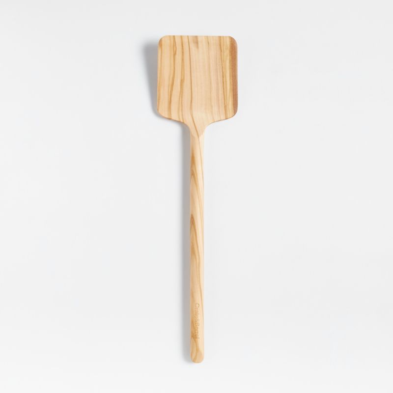 Crate & Barrel Olivewood Solid Turner Spatula added by Spoak Member