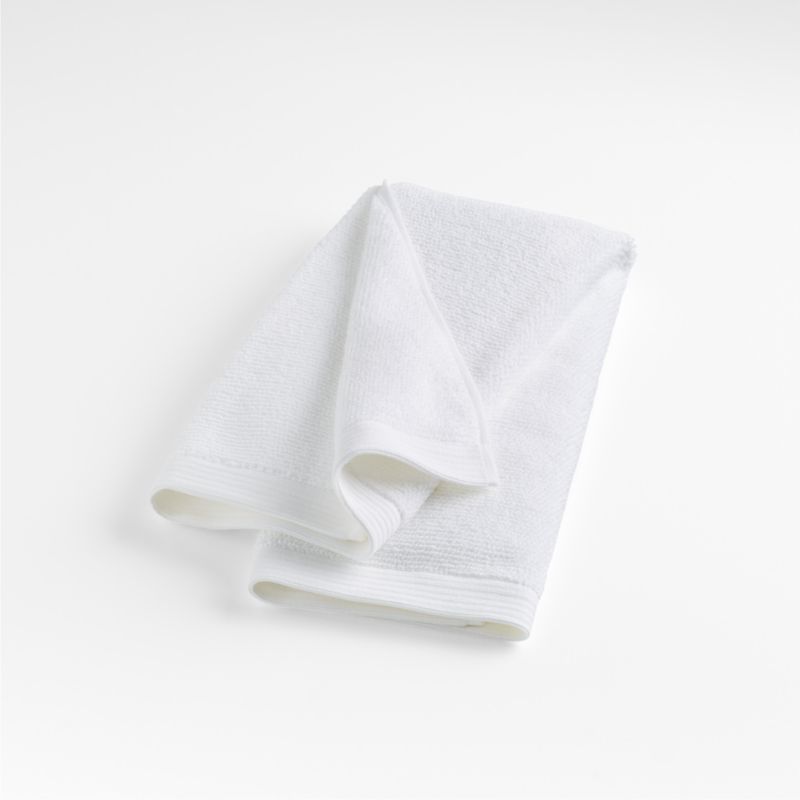 Bright White Antimicrobial Organic Cotton Hand Towel added by Spoak Member