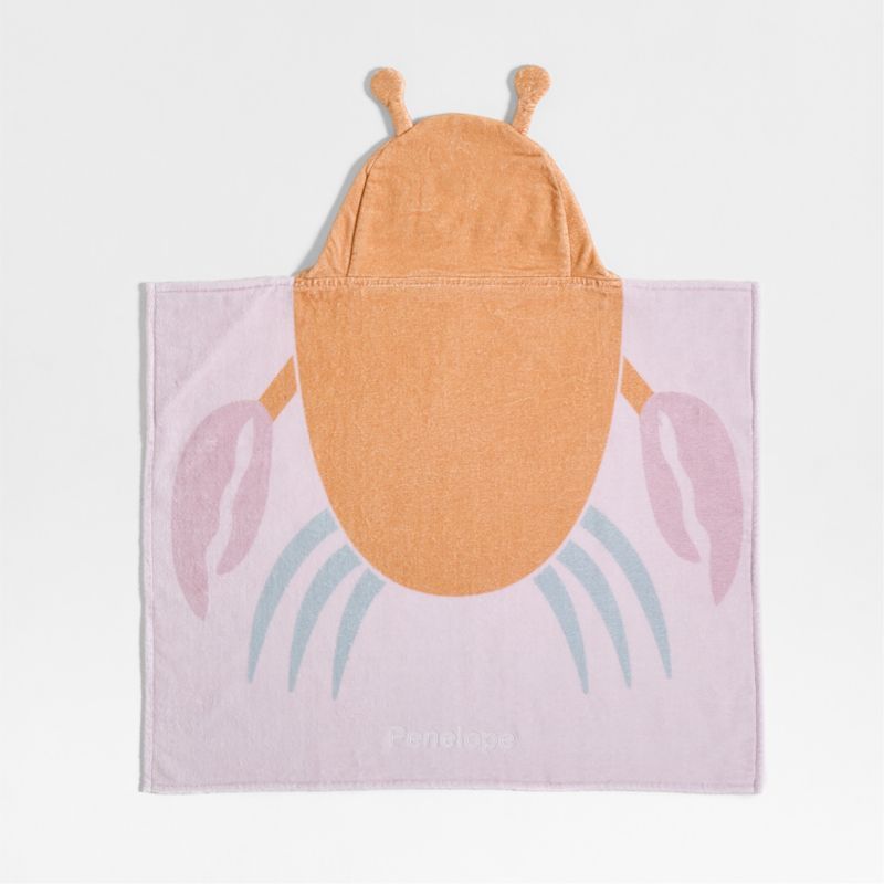 Crab Organic Cotton Hooded Baby Beach Towel added by Spoak Member
