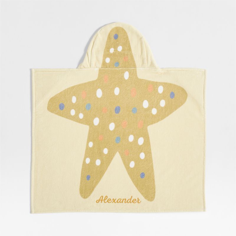 Starfish Organic Cotton Hooded Baby Beach Towel added by Spoak Member