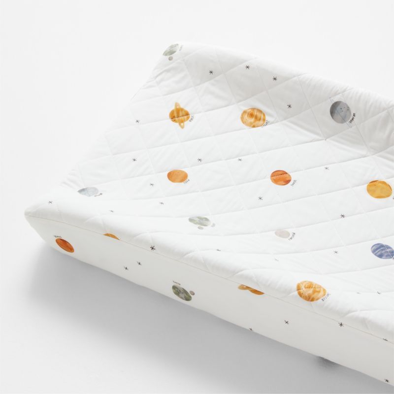 Stay Cool Outer Orbit Organic Cotton Baby Changing Pad Cover added by Spoak Member