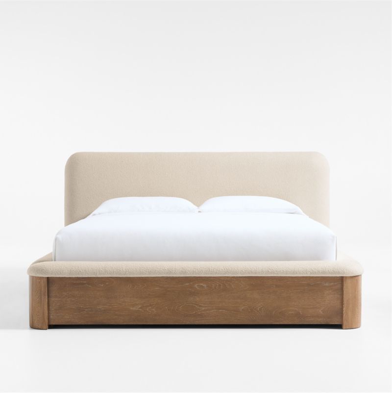 Palermo Wood & Upholstered 2-Drawer King Storage Bed added by Spoak Member