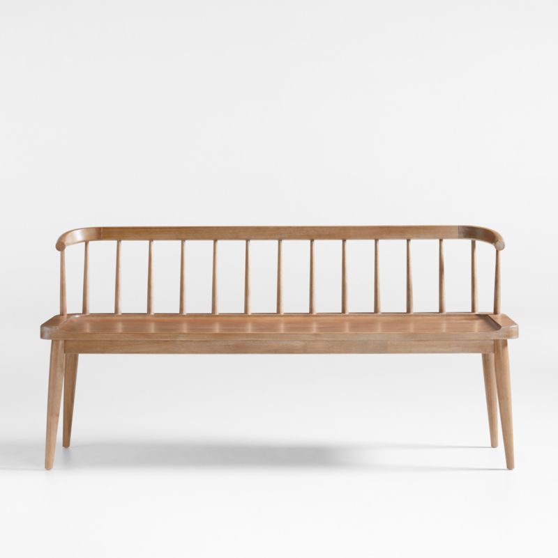 Pali Light Brown Wood Dining Bench added by Spoak Member