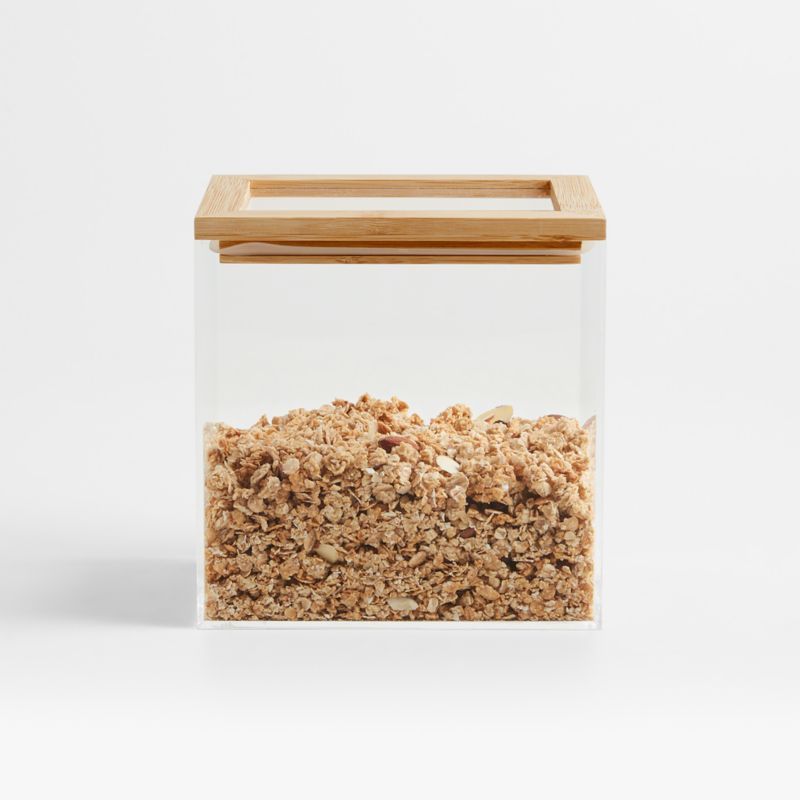 Small Pantry & Drawer Storage Container with Bamboo Lid added by Spoak Member