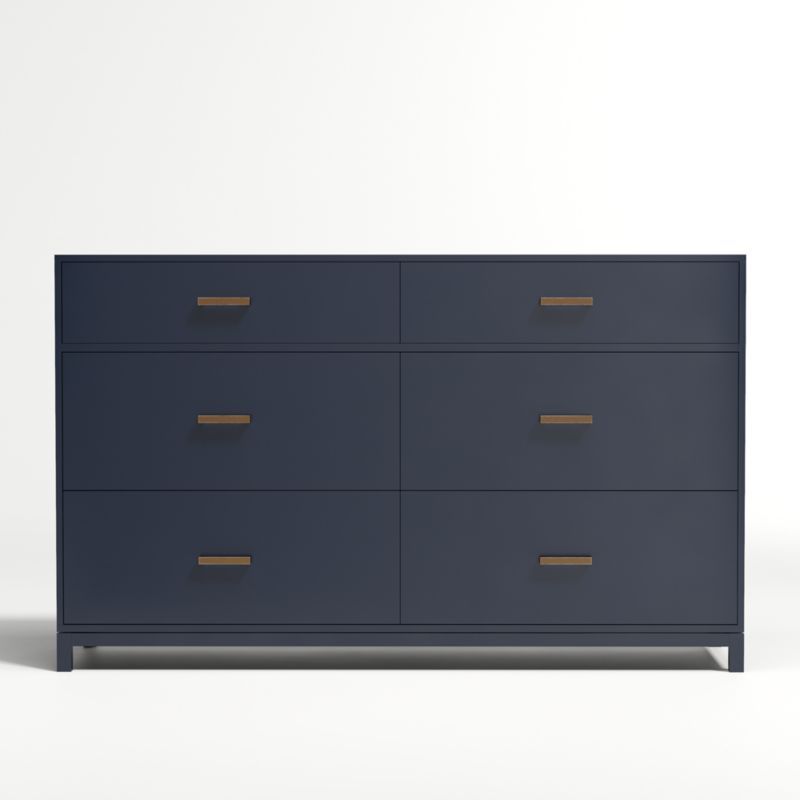 Kids Parke Navy Blue 6-Drawer Dresser added by Spoak Member