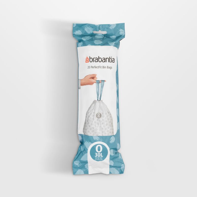 Brabantia PerfectFit Trash Bags, Code O, 8 Gallon, 120 Count added by Spoak Member