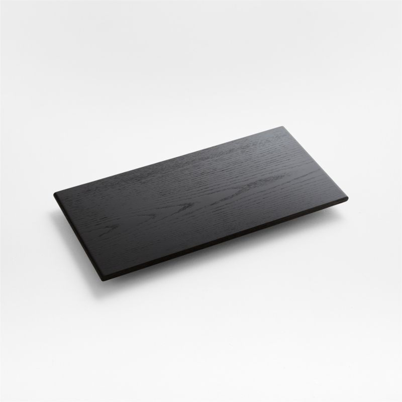 Petra Black Oak Wood Narrow Shelf added by Spoak Member