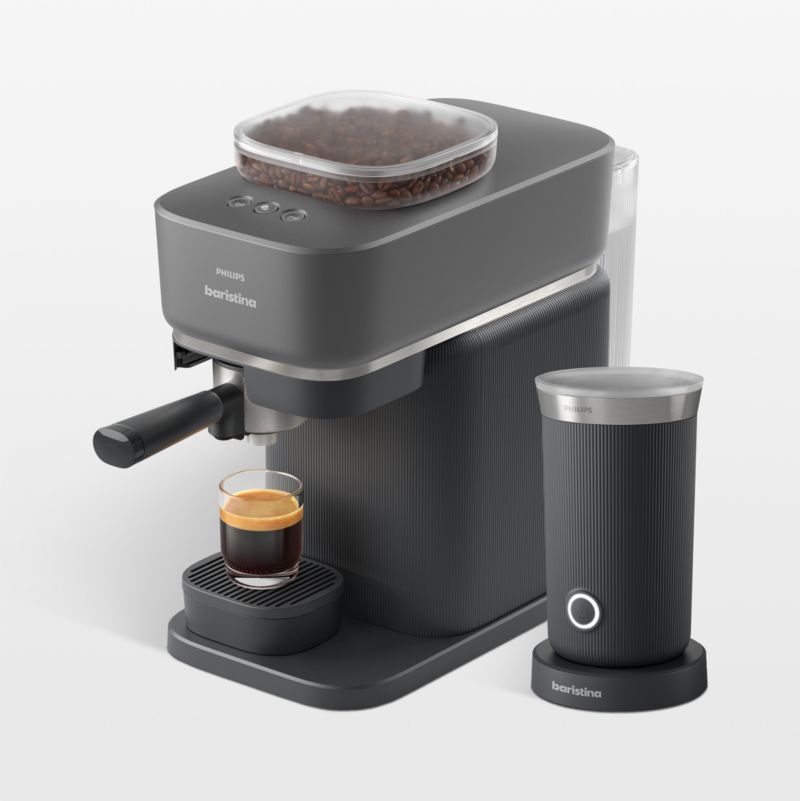 Philips Baristina Black Espresso Machine with Milk Frother added by Spoak Member