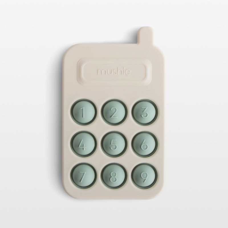 Mushie Silicone Blue Phone Baby Press Toy added by Spoak Member