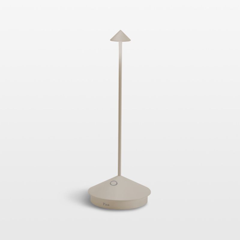 Pina Pro Sand Brown Metal Table Lamp by Zafferano America 11.4" added by Spoak Member