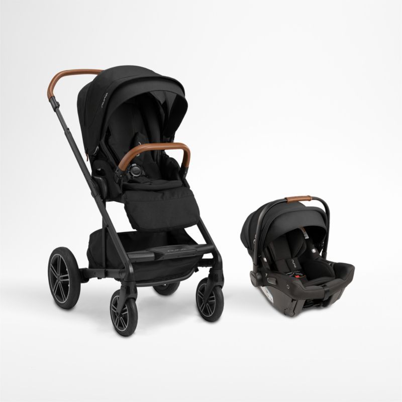 Nuna ® PIPA ™ Urbn Caviar Black Baseless Baby Car Seat + MIXX ™ Next Stroller Travel System added by Spoak Member