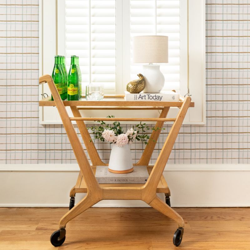 Chasing Paper Plaid Blue Peel and Stick Wallpaper 2'x12' added by Spoak Member