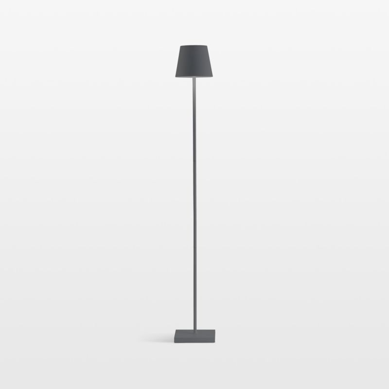 Poldina Pro L Dark Grey Metal Floor Lamp 20.4" by Zafferano America added by Spoak Member