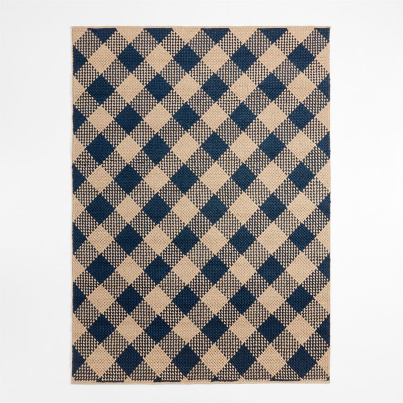 Procida Performance Handwoven Navy Blue Indoor/Outdoor Area Rug 10'x14' added by Spoak Member