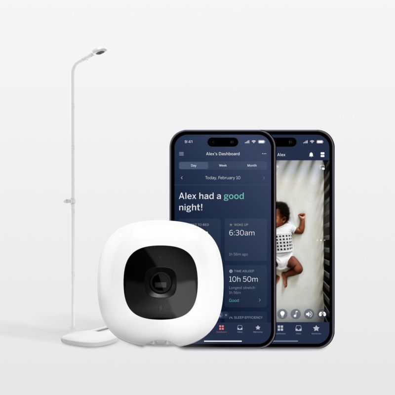 Nanit Pro Smart HD Split Screen Baby Monitor with Floor Stand added by Spoak Member