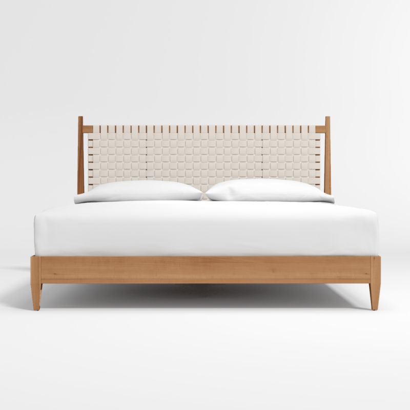 Rio White Leather and Wood King Bed added by Spoak Member