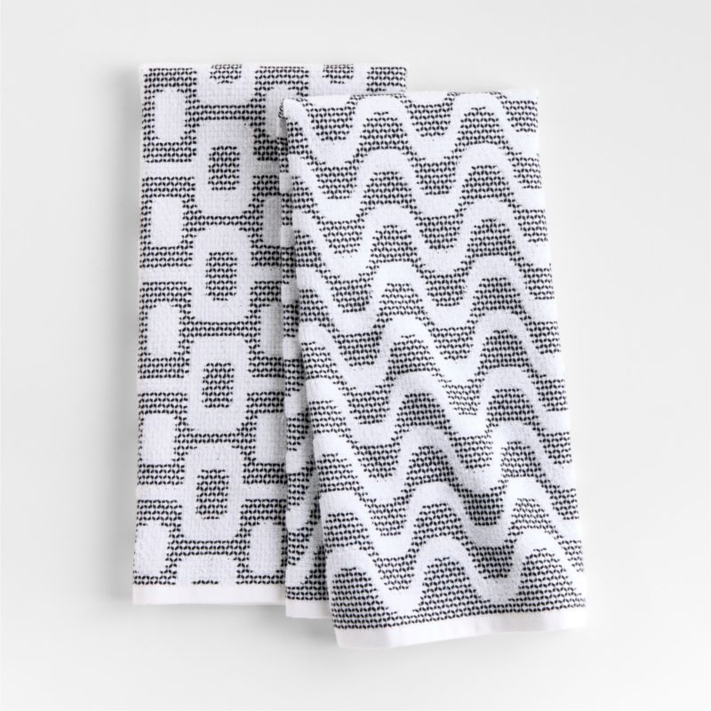 Rio Textured Terry Organic Cotton Dish Towels, Set of 2 added by Spoak Member