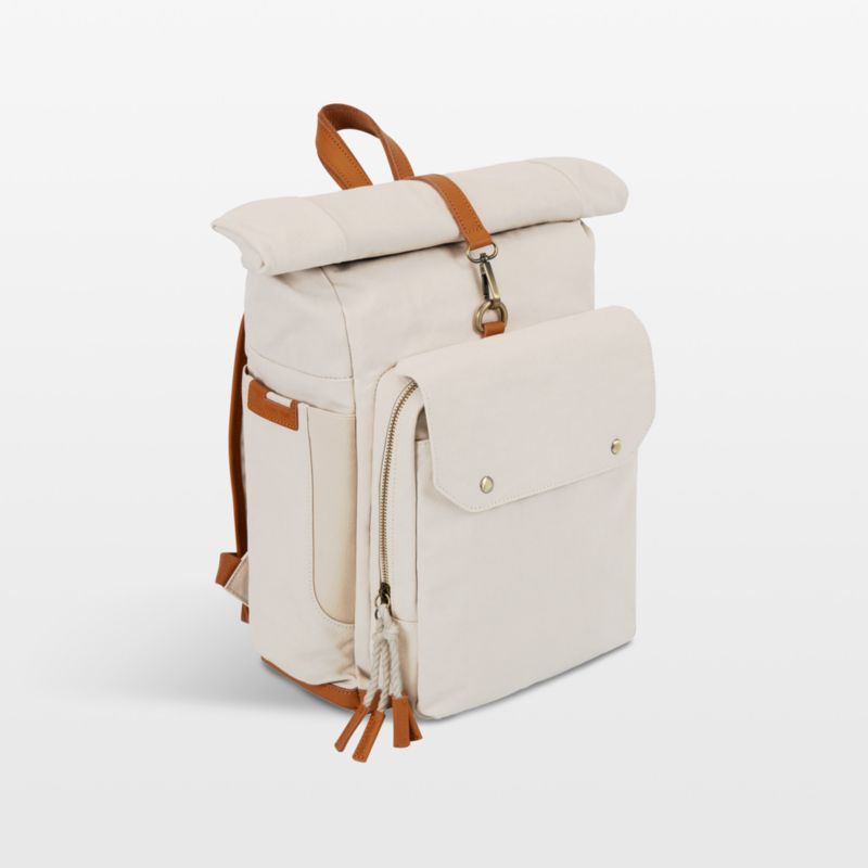 Roll Top Tan Picnic Outdoor Backpack Cooler added by Spoak Member