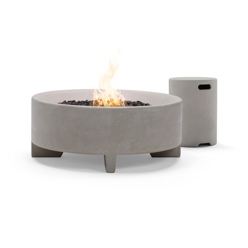 Neighbor ™ Rook Round Stone Propane Fire Table added by Spoak Member
