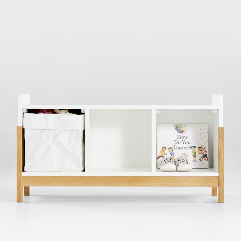 Rue White 3-Cube Low Bookcase added by Hilary Finn