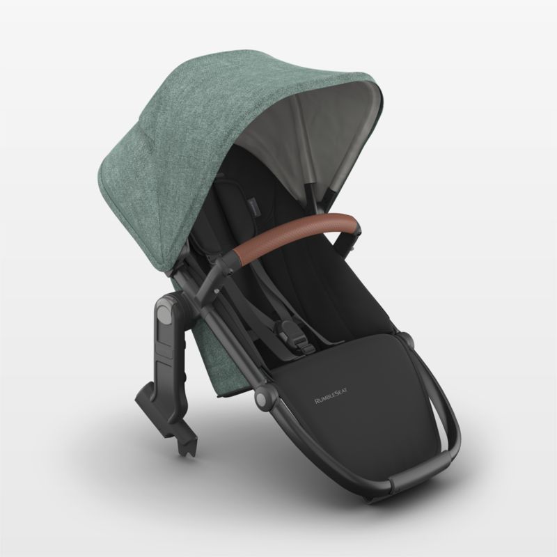 UPPAbaby ® RumbleSeat V3 Gwen Green Melange with Black Frame Baby Stroller Seat added by Spoak Member