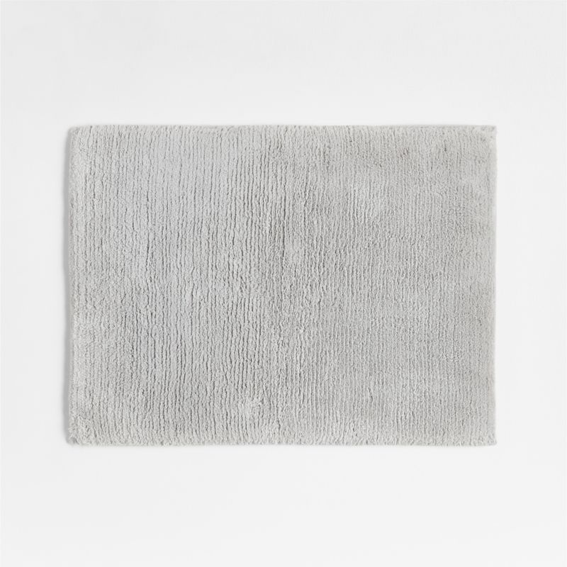 Rylan Organic Cotton Silver Bath Mat 18"x24" added by Spoak Member