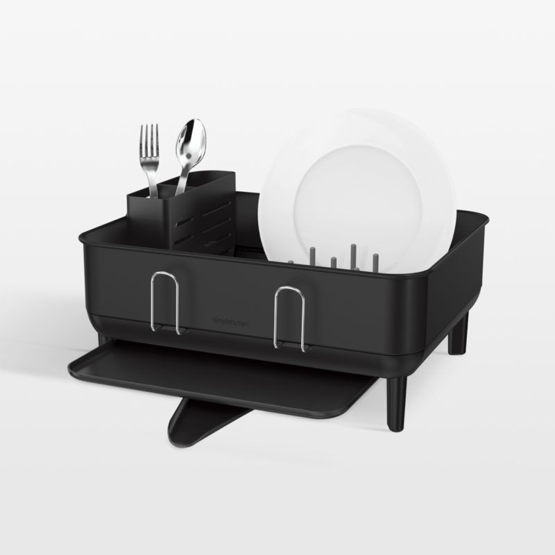 Simplehuman Black Compact Steel Frame Dishrack added by Spoak Member