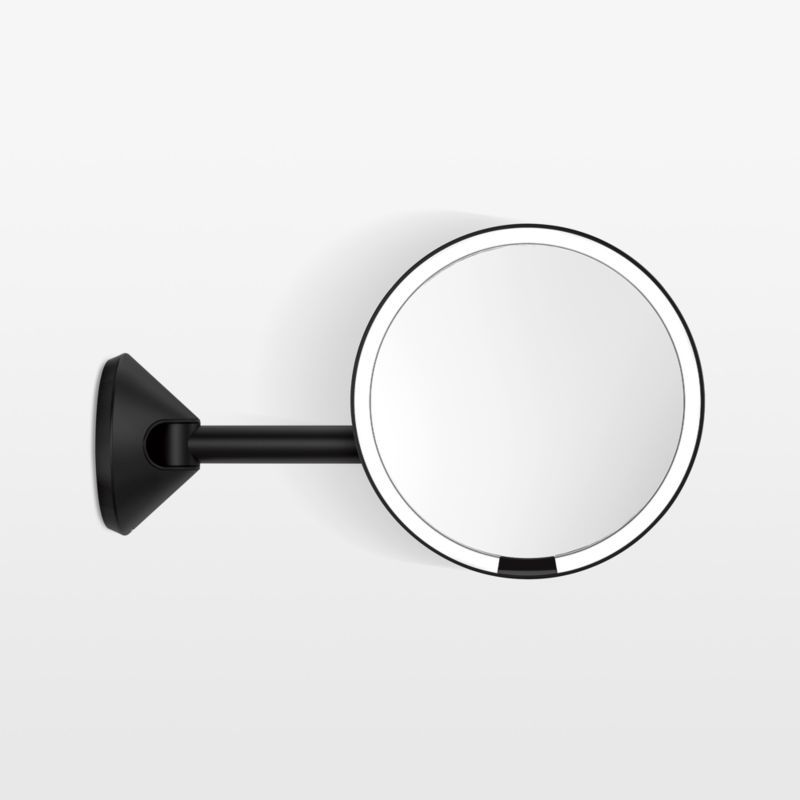 Simplehuman ® Matte Black Wall Mount Bathroom Mirror added by Spoak Member
